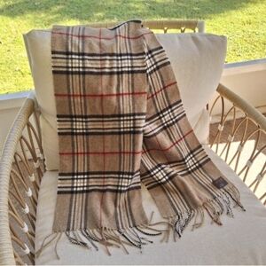 CASHMINK Scarf Burberry Color Palette Plaid Scarf